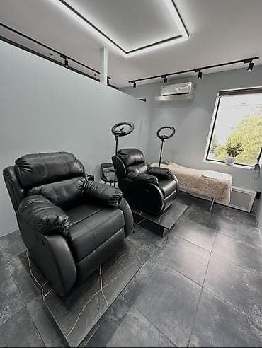 реклайнеры кресла: Реклайнер, Новый, Самовывоз, цвет - Черный — 6