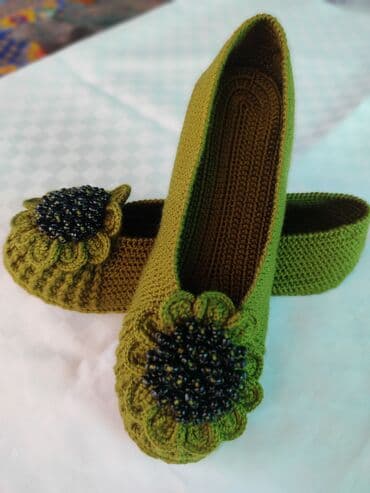 обувь ручной работы бишкек: Домашние тапочки, 39, Новый, Самовывоз — 2