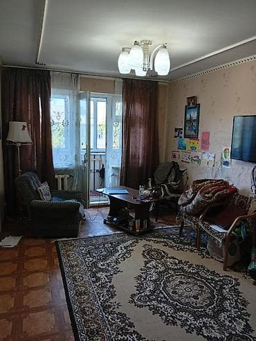 Квартиры: 3 комнаты, 58 м², 104 серия, 4 этаж, Старый ремонт — 5