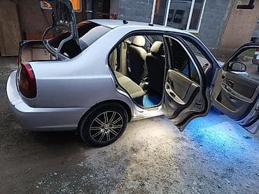 Хундай аксент, 2007г об 1.5 бензин+газ, механика, электро пакет