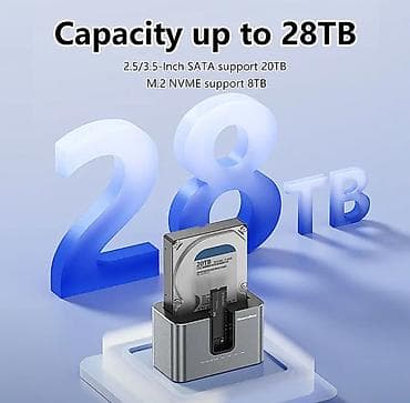 m2 sata: Док-станция Blueendless HD01N для накопителей: универсальный клонер и — 4