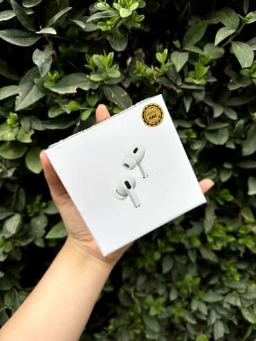 наушники с микрофоном: Вакуумные, Apple, Новый, Беспроводные (Bluetooth), Классические — 2