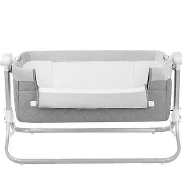 кроватка 7 в 1: Люлька, Б/у, Колыбель, Переноска, Качалка, цвет - Серый, Самовывоз — 4