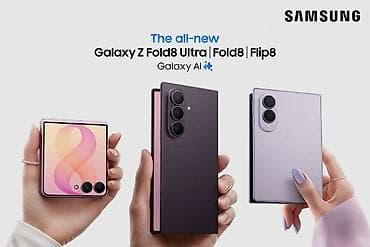 fold: Samsung Galaxy Z Fold 7, Новый, 256 ГБ, цвет - Черный, 2 SIM, eSIM — 1
