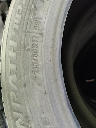 Транспорт: Шины 215 / 60 / R 17, Лето, Б/у, Комплект, Легковые, Toyo — 1