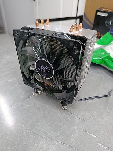 intel: Система охлаждения для ПК, Б/у, DeepCool, Кулер, Для процессора — 1