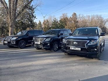 Сдаю Lexus LX, Посуточно, С водителем, | Предоплата