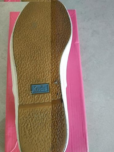 кеды ролики: Белые женские кеды Keds - Модель: WH45750M (ярлык на язычке) - — 7
