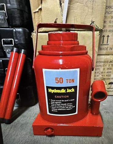 Гидравлический бутылочный домкрат 50 т - Грузоподъёмность: 50 тонн