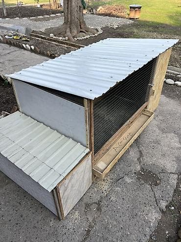 Товары и оборудование для с/х животных: Тоок клетка Универсальная уличная клетка/вольер для птицы и мелких — 3