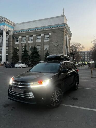 купить авто в рассрочку без первоначального взноса без банка: Toyota Highlander: 2019 г., 3.5 л, Типтроник, Бензиновая, Кроссовер — 1