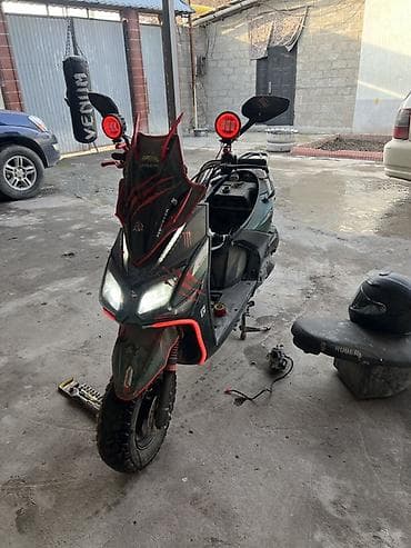 зеркала для мото: Тип скутера 150 куб. см, Бензин, Б/у — 1