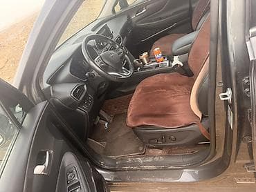 Транспорт: Hyundai Santa Fe: 2020 г., 0.2 л, Автомат, Бензин, Кроссовер — 7