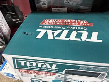 jamp starter: Автомобильный компрессор TOTAL (12–13,5 V, 120 PSI) - Тип: авто — 2