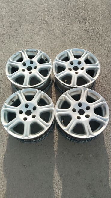 Литые Диски R 15 Комплект, отверстий - 5, Б/у