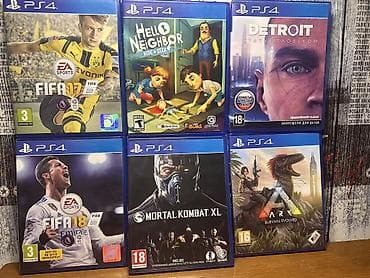 ps4 цена бу: Продаю PlayStation 4 Slim 8 гб. В хорошем состяние. Использывался — 4