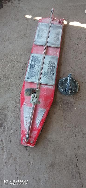 metta samurai: Плиткорез ручной профессиональный + вакуумная присоска - Модель — 1