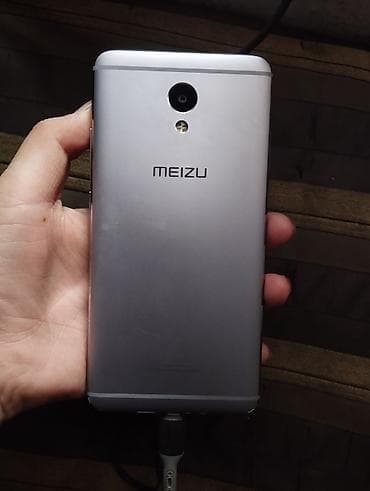 недорогие планшеты со стилусом: Meizu M5, 16 ГБ, цвет - Белый, 1 SIM — 1