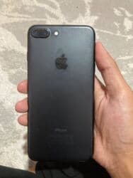 IPhone 7 Plus, Б/у, 128 ГБ, Jet Black, Защитное стекло, 100 % at lalafo.kg IPhone 7 Plus, Б/у, 128 ГБ, Jet Black, Защитное стекло, 100 %