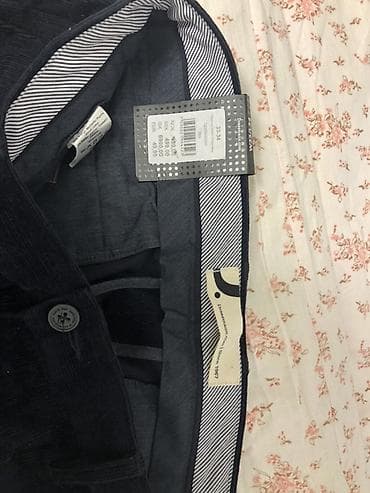 кожанные штаны: Мужские вельветовые брюки, размер 33/34, покупали за 50 евро в — 2