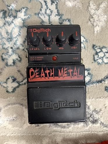 DigiTech Death Metal — гитарная педаль высокоагрессивного дисторшна