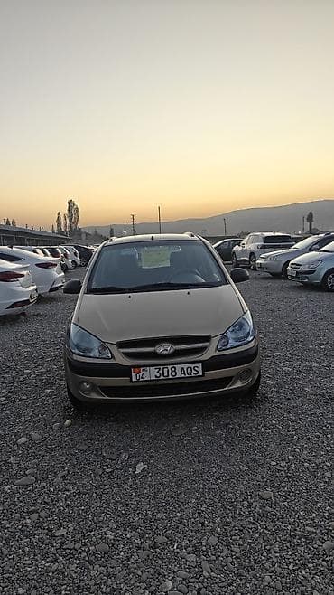 kirgiz auto: Hyundai Getz: 2008 г., 1.4 л, Механика, Бензин, Хэтчбэк — 2
