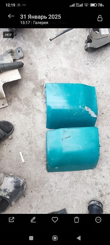 козерог на спринтер: Накладка на бампер Volkswagen, Б/у, Оригинал — 1