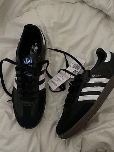 Adidas Samba OG, черные с белыми полосками - Модель: Adidas Samba