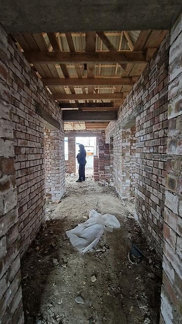 район церковь: Сокулукта бышкан кирпичтен жаны курулган 120 КВ/М под ПСО уй сатылат — 9