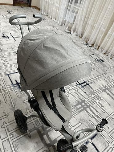 купить колесо для детской коляски: Детский трехколесный велосипед-коляска с родительской ручкой и — 2