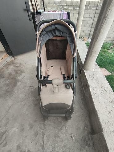 doona x: Прогулочная коляскас перекидной ручкой Kidilo (бежевый/пудровый цвет) — 4