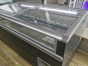 Морозильная бонета с раздвижными стеклянными крышками - Тип