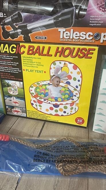Сухой бассейн новая Детский игровой бассейн с шарами Magic Ball lalafo.kg да Сухой бассейн новая Детский игровой бассейн с шарами Magic Ball