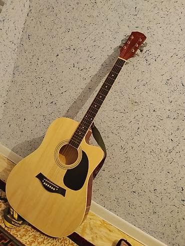 тыйын сатам: Акустическая гитара Kaba (стандартная форма дредноут с вырезом) — 5