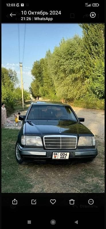 motor 313 cdi sprinter: Mercedes-Benz W124: 1994 г., 2 л, Механика, Бензин, Седан — 9