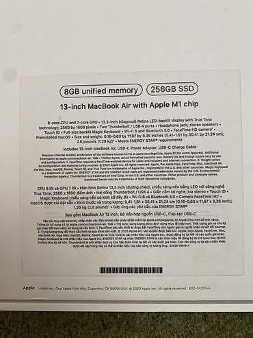 lenovo v15 g4: MacBook Air 13.3" Продаю MacBook Air M1 (2020) • Чип Apple M1 • — 9