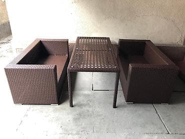 ротанг: Реставрация мебели из искуственного ротанга диваны, столы, угловые — 2