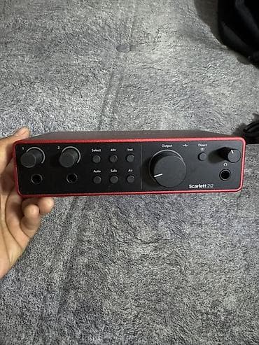 microsoft surface studio: Комплект для записи Focusrite Scarlett 2i2 Studio Состав: - — 1