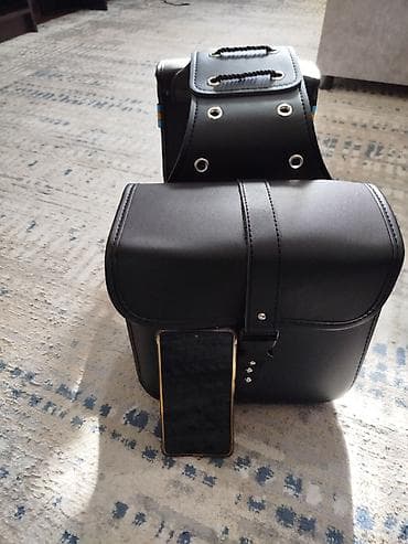 каска кевларовая: Двухсторонние кофры для мотоцикла/скутера - Тип: парные боковые сумки — 8