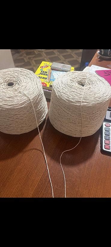 вата алам: Хлопковый шпагат/для колбасы. нитки для колбасных изделии - Материал — 2