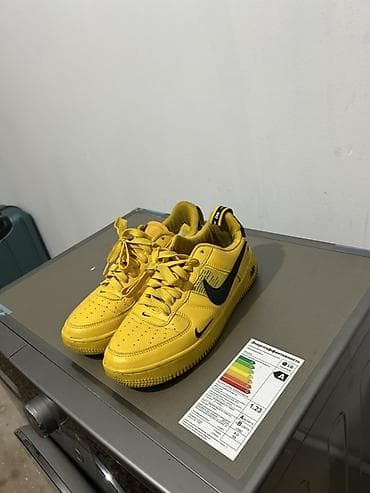 Личные вещи: Мужские кроссовки, 42.5, Nike, Б/у, цвет - Желтый — 3