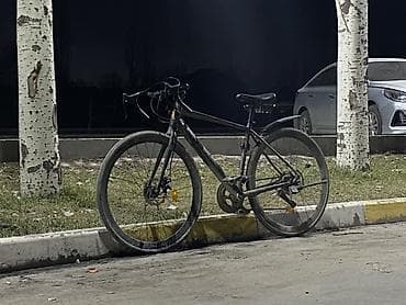 Велосипеды: Шоссейный велосипед с рулём «бараном» и дисковыми тормозами — 1