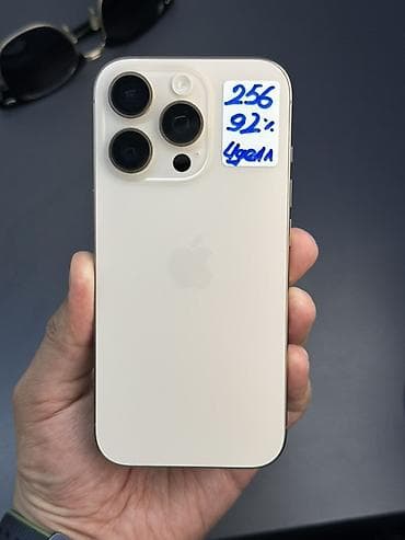 iphone 512: IPhone 15 Pro, 256 ГБ, Natural Titanium, 92 % — 1