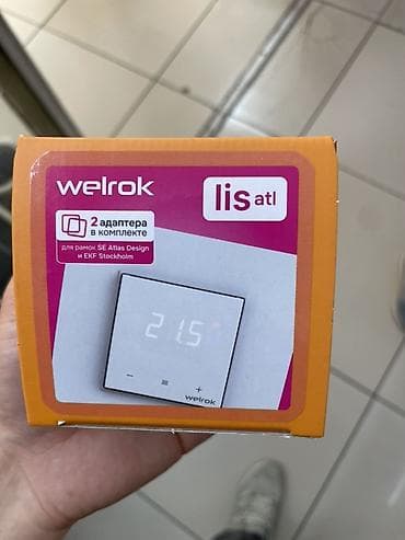 Терморегулятор Welrok lis atl - Электронный настенный терморегулятор
