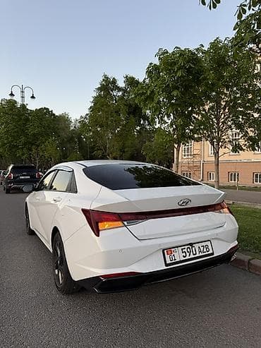 tesla model 3: Hyundai Avante: 2021 г., 1.6 л, Гибрид, Седан — 7