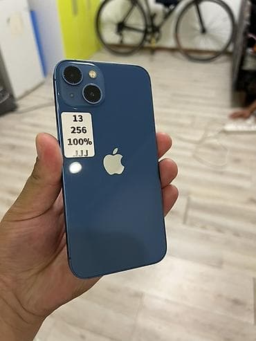 apple 13 mini цена: IPhone 13, 256 ГБ, Синий, 100 % — 1