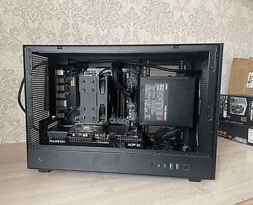 компьютер геймерский: Компьютер, ОЗУ 16 ГБ, Игровой, AMD Ryzen 5, AMD Radeon RX 6600 XT, NVMe — 3