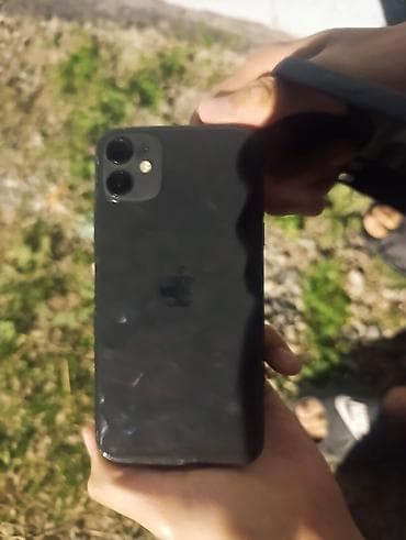 Техника жана электроника: IPhone 11, 128 ГБ, черный экран оригинал АКБ оригинал 96% трутон есть — 1