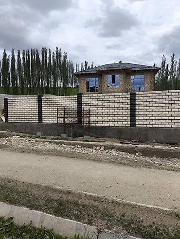 панели декоративные: Декоративные бетонные заборные секции «под колотый кирпич» - — 7