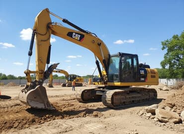 шины на эксковатор: Экскаватор, Caterpillar, 2018 г., Гусеничный — 1